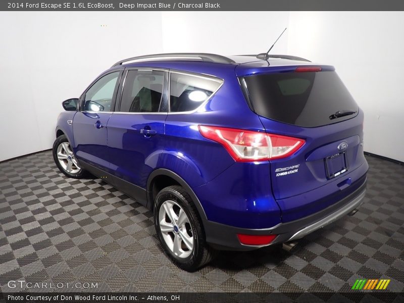 Deep Impact Blue / Charcoal Black 2014 Ford Escape SE 1.6L EcoBoost