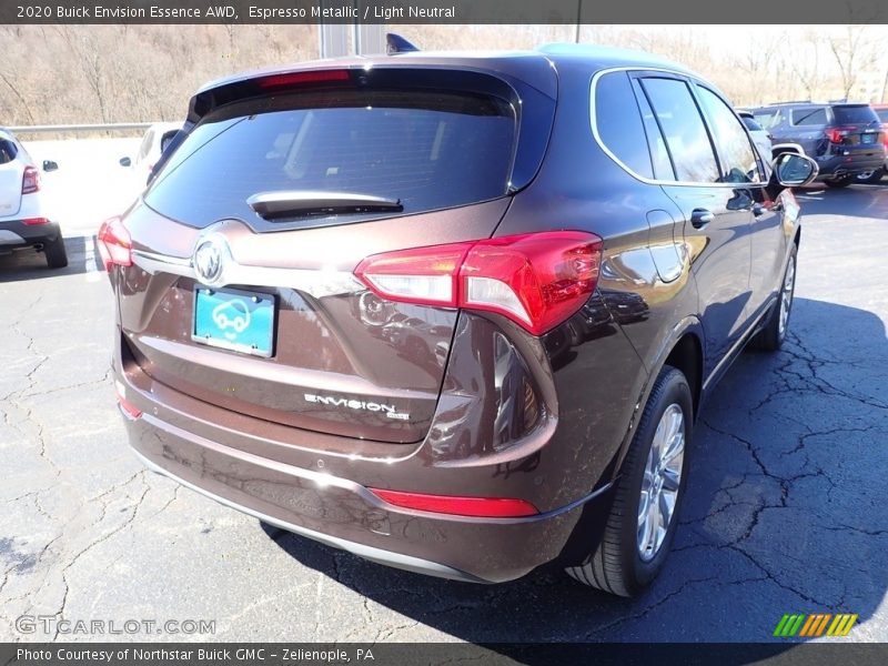 Espresso Metallic / Light Neutral 2020 Buick Envision Essence AWD