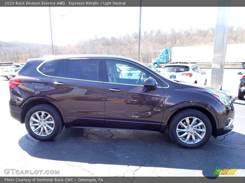 Espresso Metallic / Light Neutral 2020 Buick Envision Essence AWD