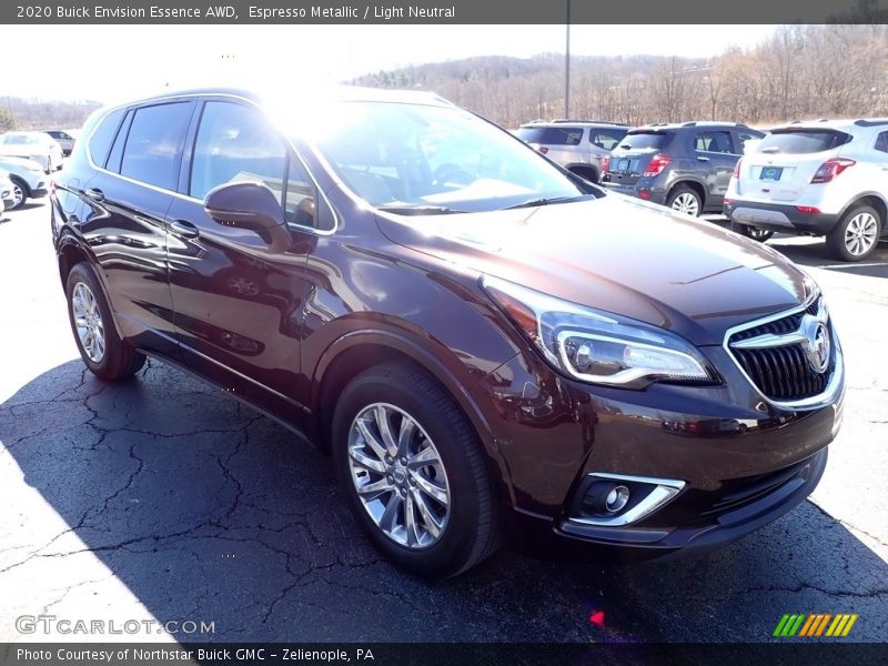 Espresso Metallic / Light Neutral 2020 Buick Envision Essence AWD