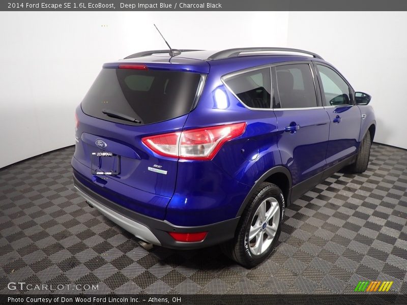 Deep Impact Blue / Charcoal Black 2014 Ford Escape SE 1.6L EcoBoost