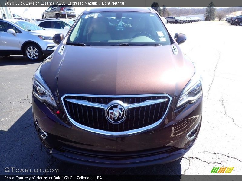 Espresso Metallic / Light Neutral 2020 Buick Envision Essence AWD