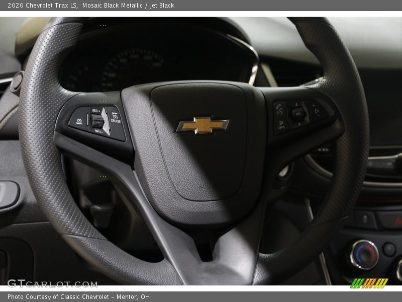 Mosaic Black Metallic / Jet Black 2020 Chevrolet Trax LS