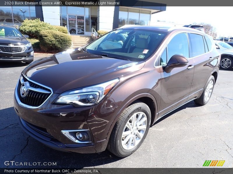 Espresso Metallic / Light Neutral 2020 Buick Envision Essence AWD