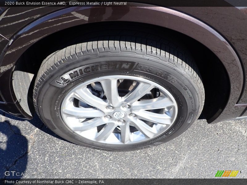 Espresso Metallic / Light Neutral 2020 Buick Envision Essence AWD