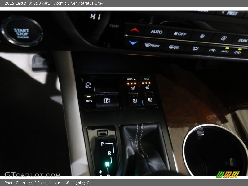 Atomic Silver / Stratus Gray 2019 Lexus RX 350 AWD
