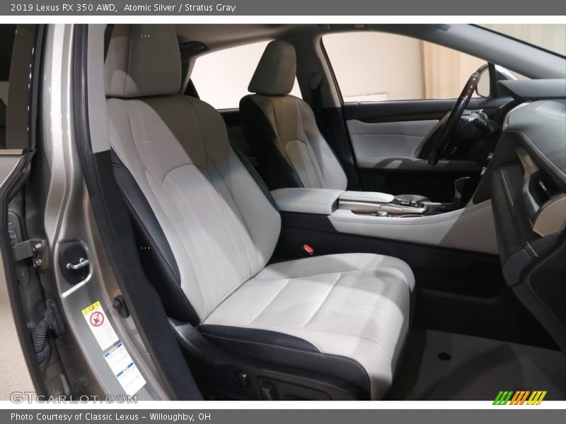 Atomic Silver / Stratus Gray 2019 Lexus RX 350 AWD