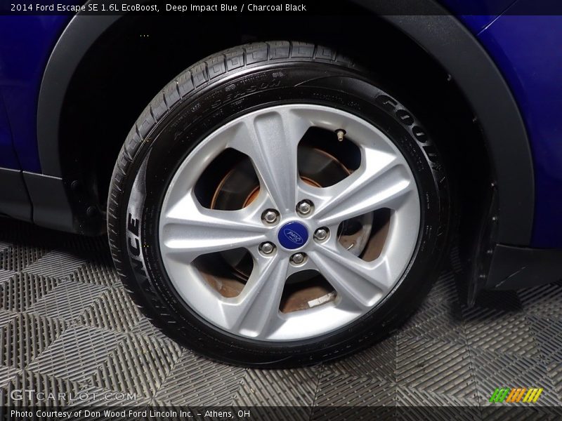 Deep Impact Blue / Charcoal Black 2014 Ford Escape SE 1.6L EcoBoost