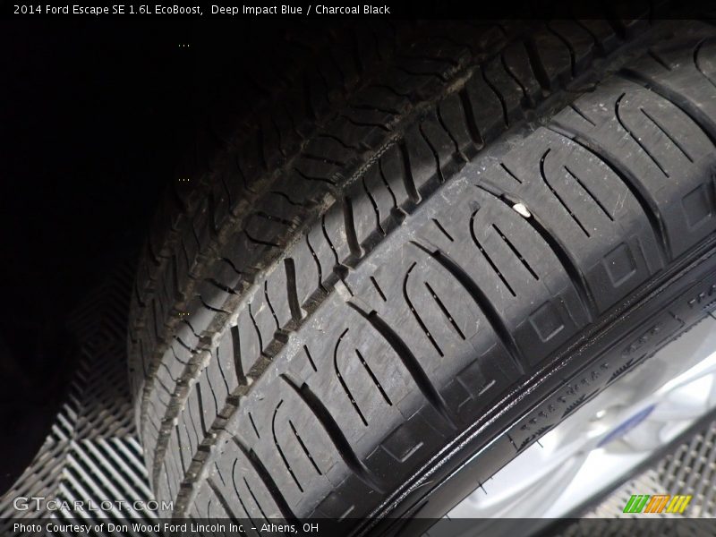 Deep Impact Blue / Charcoal Black 2014 Ford Escape SE 1.6L EcoBoost
