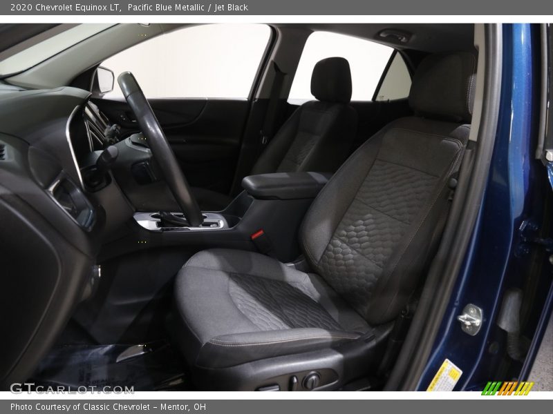 Pacific Blue Metallic / Jet Black 2020 Chevrolet Equinox LT