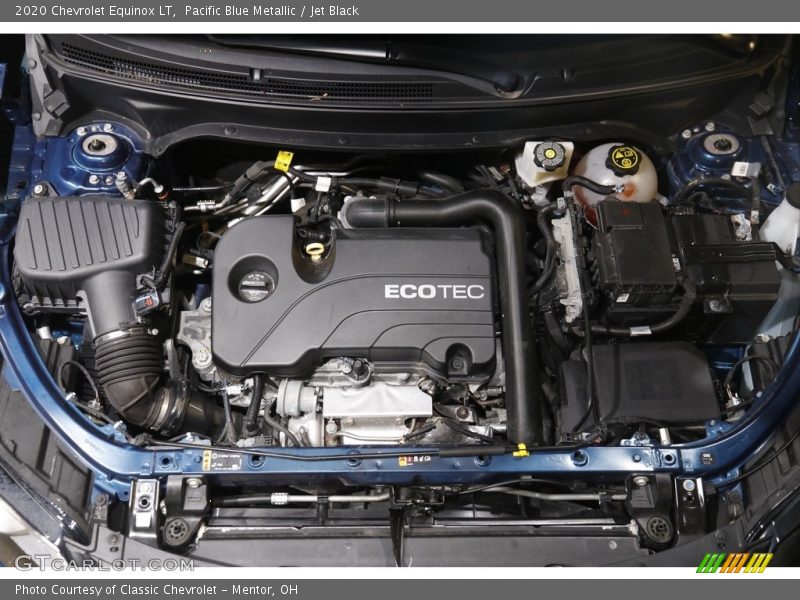 Pacific Blue Metallic / Jet Black 2020 Chevrolet Equinox LT