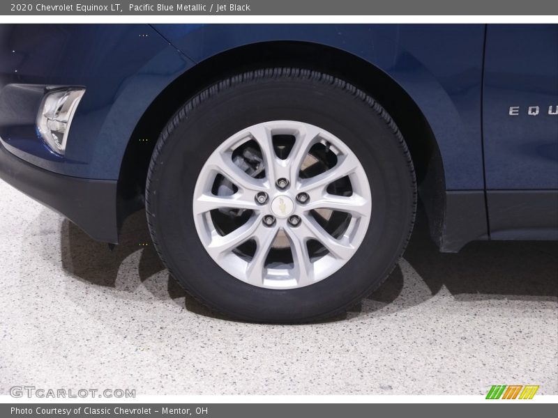 Pacific Blue Metallic / Jet Black 2020 Chevrolet Equinox LT