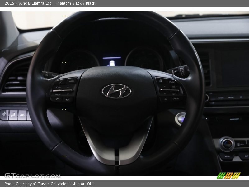 Phantom Black / Black 2019 Hyundai Elantra Eco
