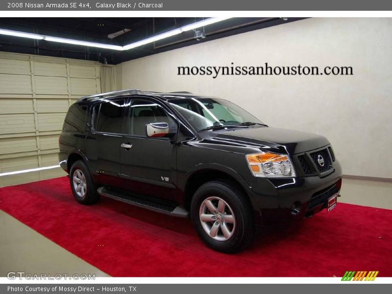 Galaxy Black / Charcoal 2008 Nissan Armada SE 4x4