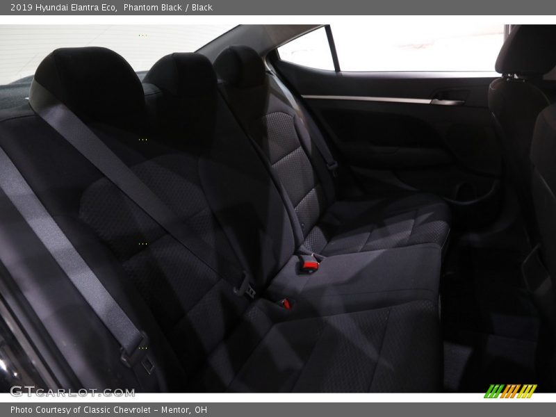 Rear Seat of 2019 Elantra Eco