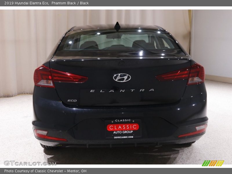 Phantom Black / Black 2019 Hyundai Elantra Eco