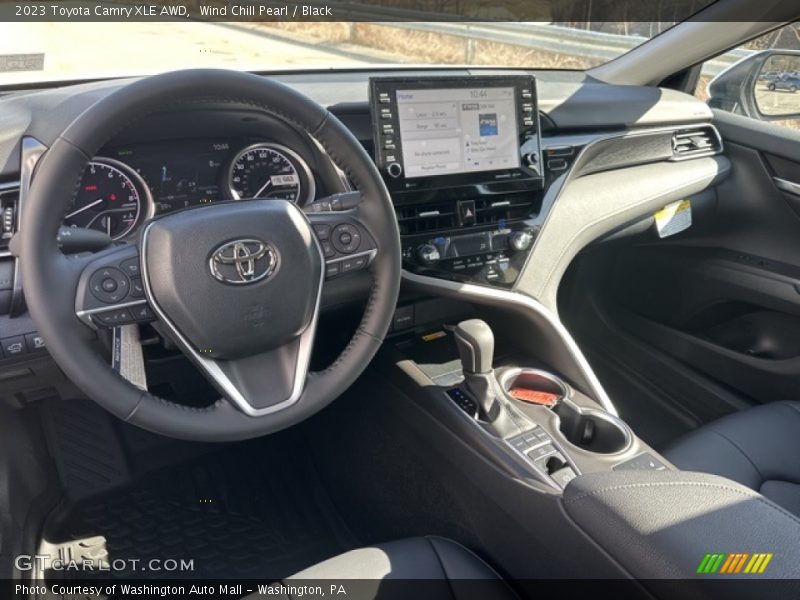 Wind Chill Pearl / Black 2023 Toyota Camry XLE AWD
