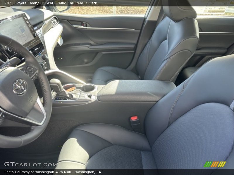 Wind Chill Pearl / Black 2023 Toyota Camry XLE AWD