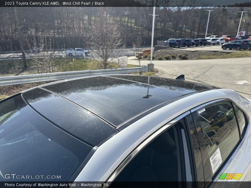 Wind Chill Pearl / Black 2023 Toyota Camry XLE AWD