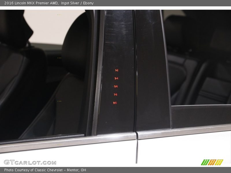 Ingot Silver / Ebony 2016 Lincoln MKX Premier AWD