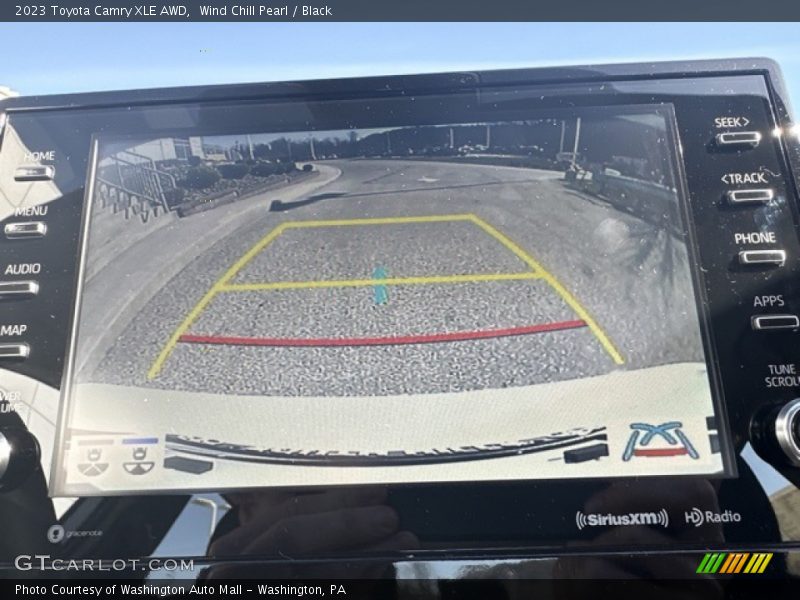 Wind Chill Pearl / Black 2023 Toyota Camry XLE AWD