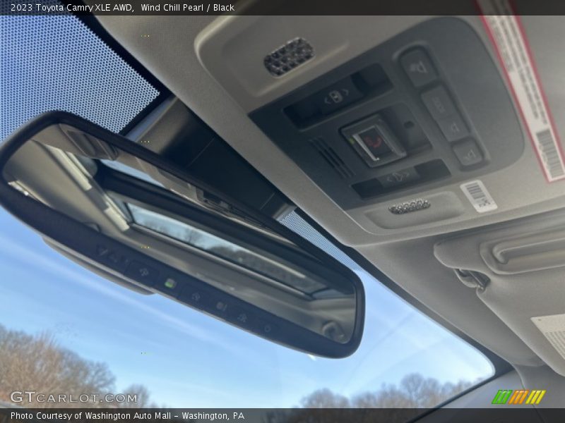 Wind Chill Pearl / Black 2023 Toyota Camry XLE AWD