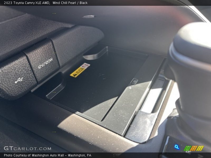 Wind Chill Pearl / Black 2023 Toyota Camry XLE AWD