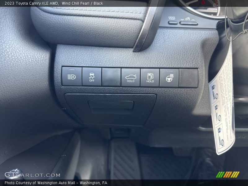 Wind Chill Pearl / Black 2023 Toyota Camry XLE AWD
