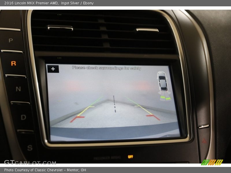 Ingot Silver / Ebony 2016 Lincoln MKX Premier AWD