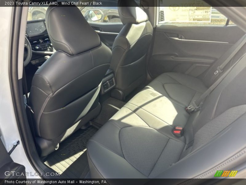 Wind Chill Pearl / Black 2023 Toyota Camry XLE AWD