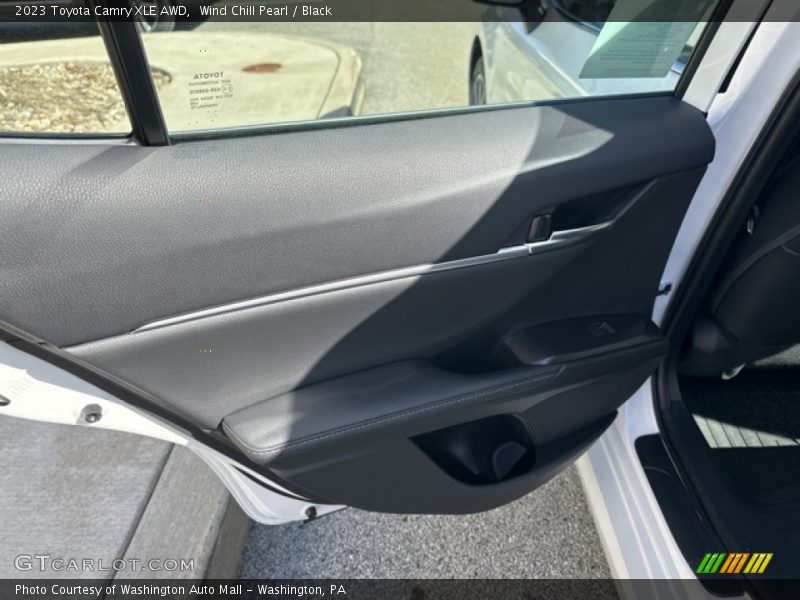 Wind Chill Pearl / Black 2023 Toyota Camry XLE AWD