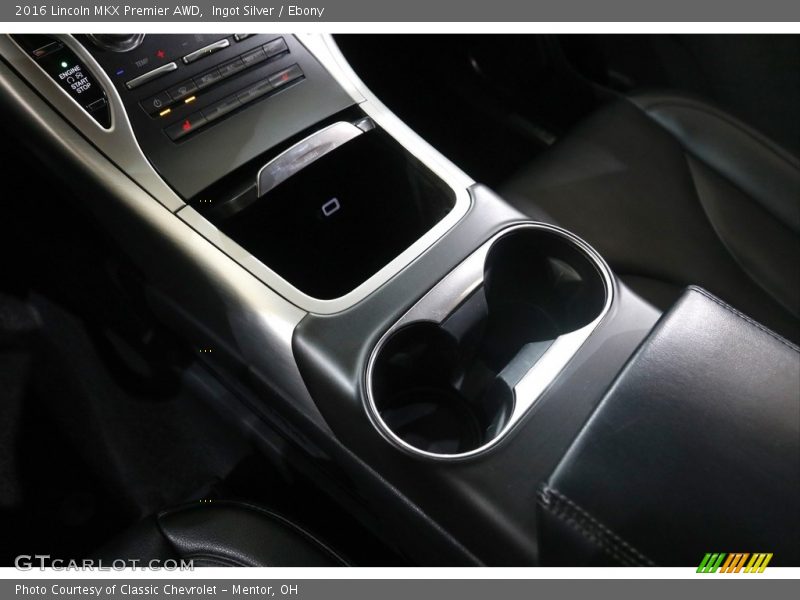 Ingot Silver / Ebony 2016 Lincoln MKX Premier AWD