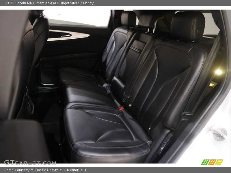 Rear Seat of 2016 MKX Premier AWD
