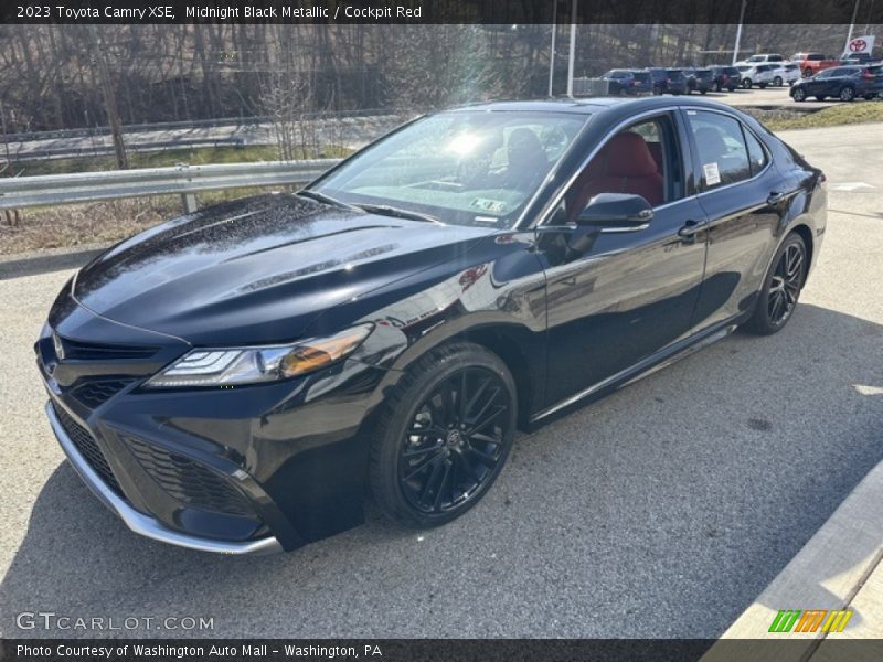 Front 3/4 View of 2023 Camry XSE