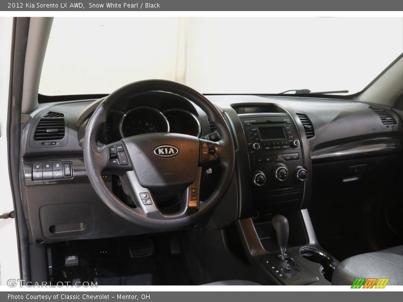 Snow White Pearl / Black 2012 Kia Sorento LX AWD