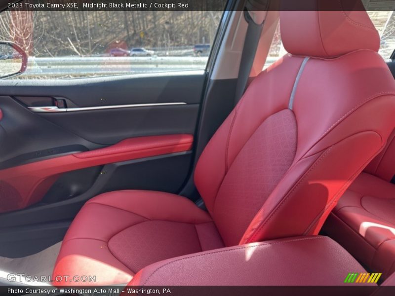 Front Seat of 2023 Camry XSE