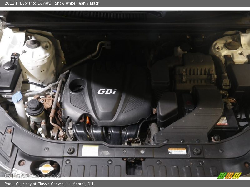 Snow White Pearl / Black 2012 Kia Sorento LX AWD