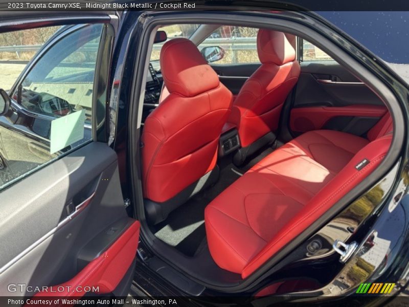 Rear Seat of 2023 Camry XSE
