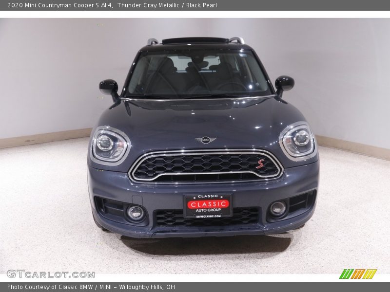 Thunder Gray Metallic / Black Pearl 2020 Mini Countryman Cooper S All4