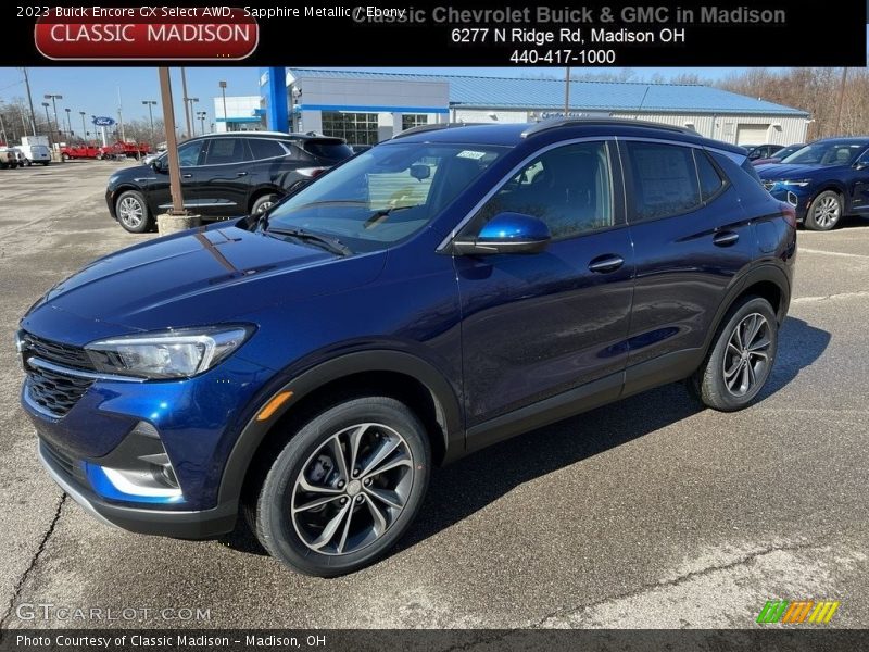 Sapphire Metallic / Ebony 2023 Buick Encore GX Select AWD