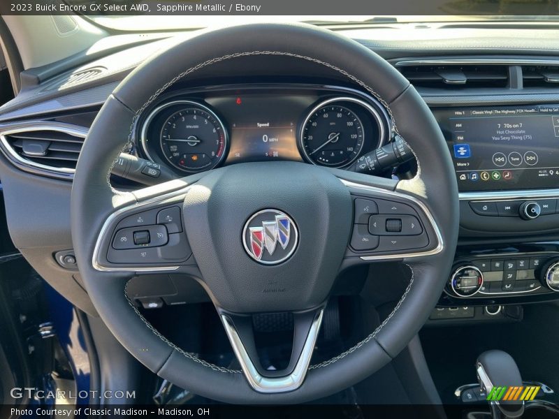 Sapphire Metallic / Ebony 2023 Buick Encore GX Select AWD