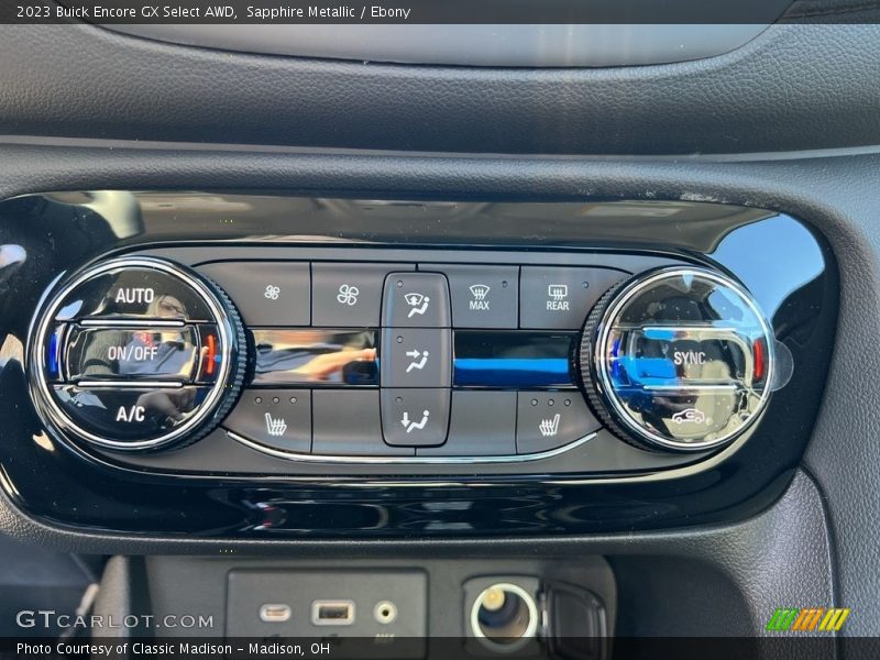 Sapphire Metallic / Ebony 2023 Buick Encore GX Select AWD