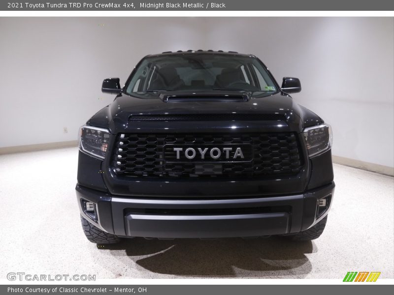 Midnight Black Metallic / Black 2021 Toyota Tundra TRD Pro CrewMax 4x4