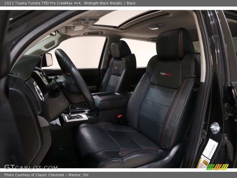 Midnight Black Metallic / Black 2021 Toyota Tundra TRD Pro CrewMax 4x4