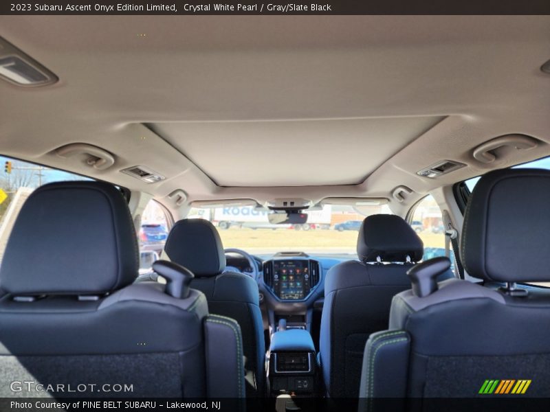 Crystal White Pearl / Gray/Slate Black 2023 Subaru Ascent Onyx Edition Limited