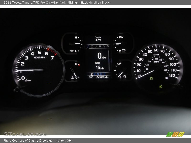  2021 Tundra TRD Pro CrewMax 4x4 TRD Pro CrewMax 4x4 Gauges
