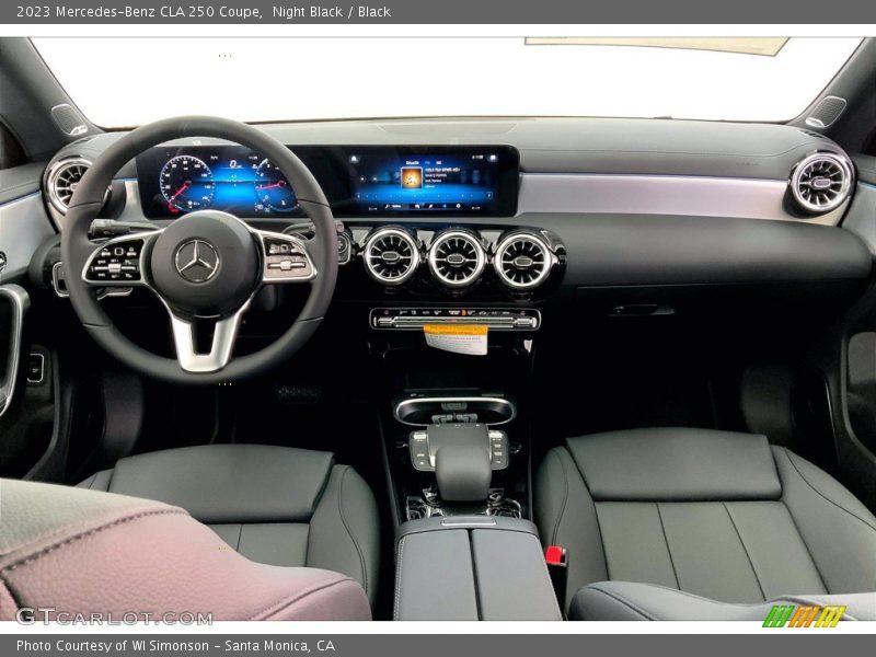  2023 CLA 250 Coupe Black Interior