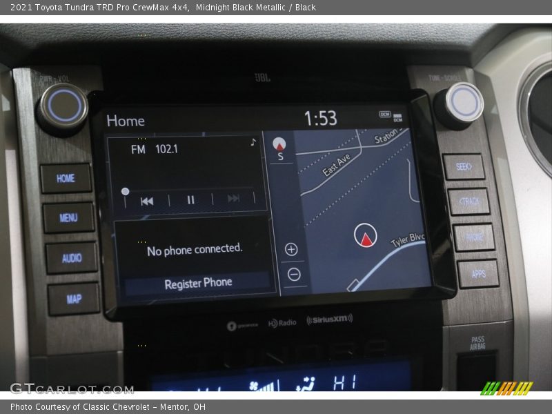Controls of 2021 Tundra TRD Pro CrewMax 4x4