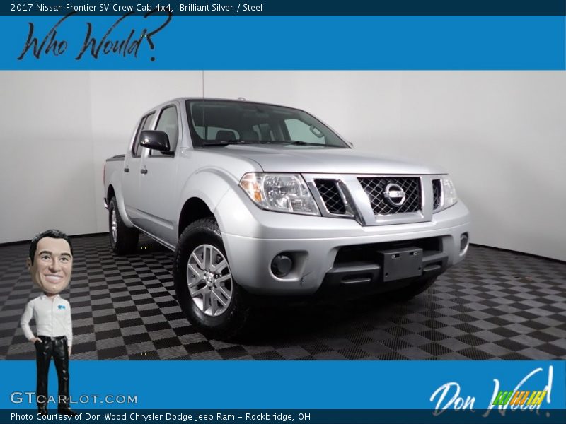 Brilliant Silver / Steel 2017 Nissan Frontier SV Crew Cab 4x4