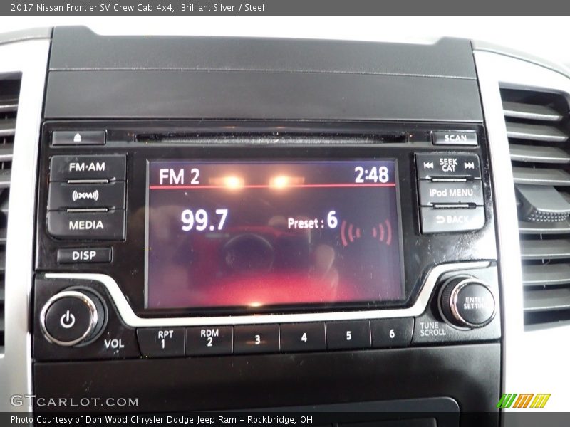 Brilliant Silver / Steel 2017 Nissan Frontier SV Crew Cab 4x4